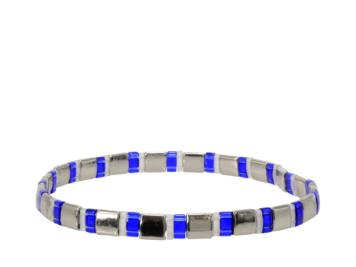 ERIMISH PICASSO -  ROYAL VELVET STACK BRACELET