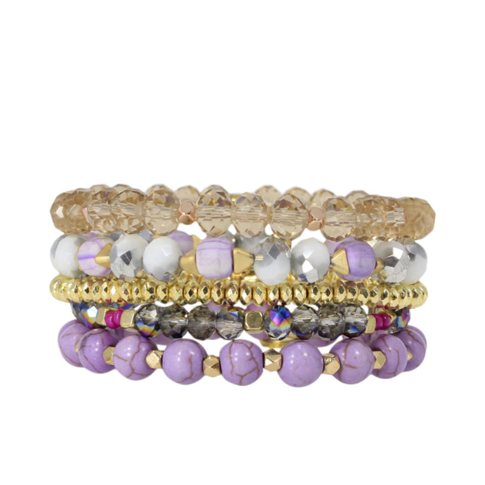 ERIMISH  - RAINBOW STACK BRACELET SET