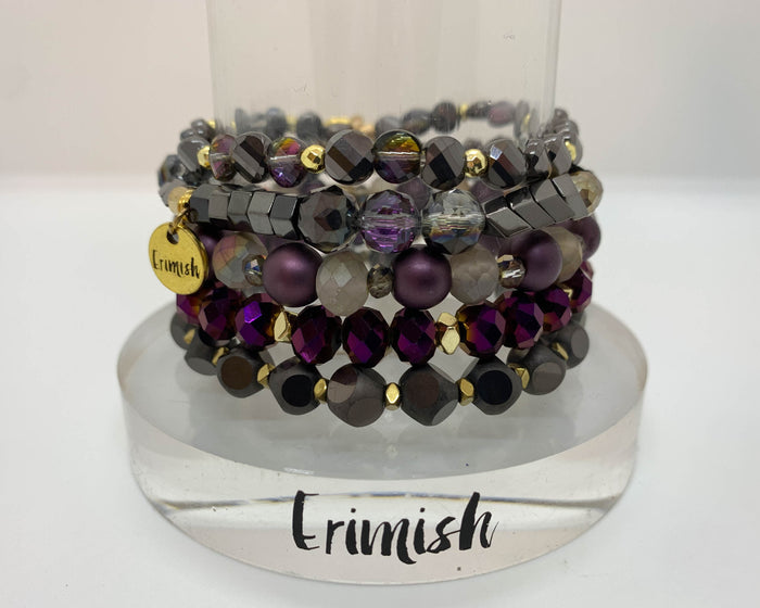 ERIMISH  - ROYAL FLUSH STACK BRACELET SET