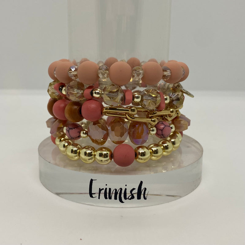 ERIMISH   - SOUTHERN ROSE BRACELET SET