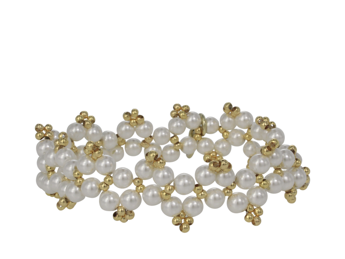 ERIMISH HITCHED - SAVANNAH WHITE STACKABLE BRACELET