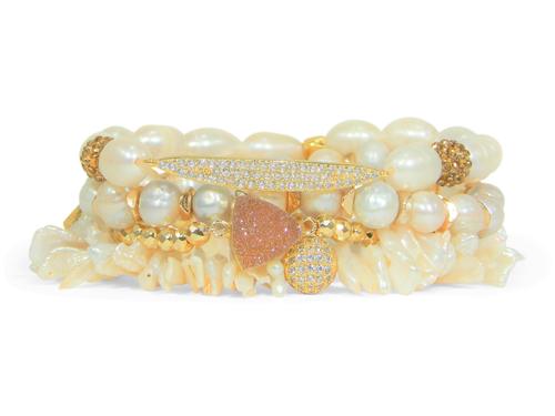 ERIMISH - BRIDE TO BE STACK BRACELET SET