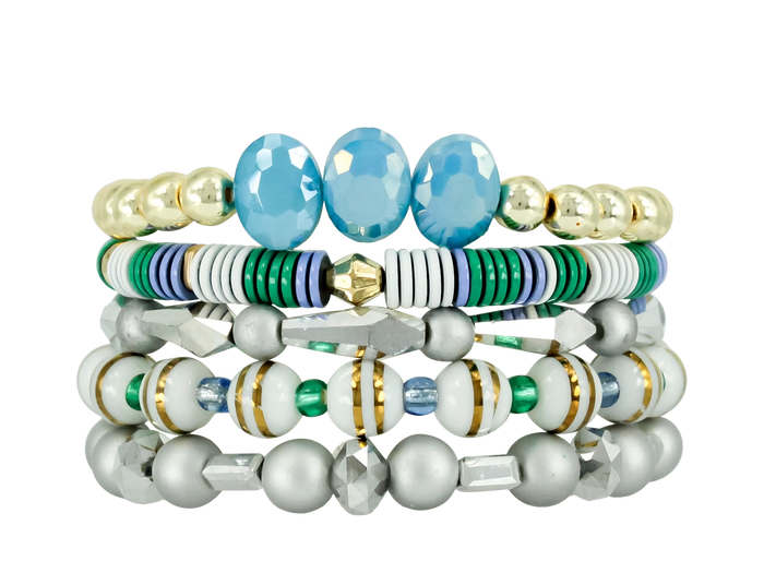 ERIMISH  - ST. MARTIN 5 BRACELET STACK