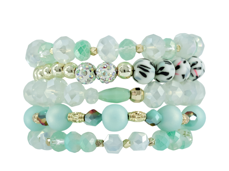 ERIMISH  - TAFFY 5 BRACELET STACK