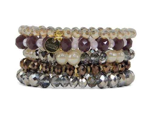 ERIMISH -  VOLCANO STACK BRACELET SET