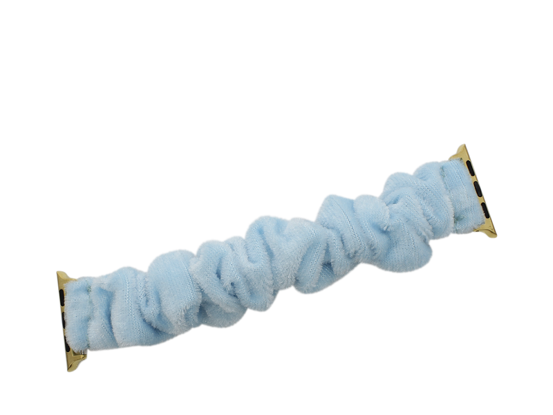 ERIMISH - SCRUNCHIE - BABY BLUE  - APPLE WATCH BAND - 14 CM