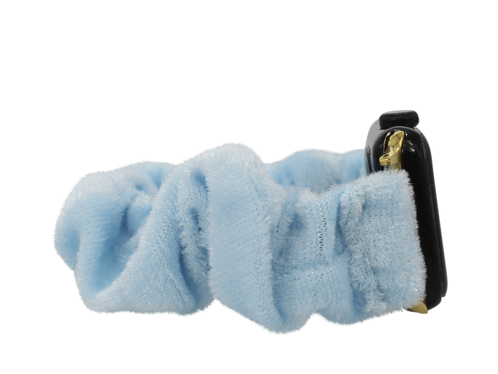 ERIMISH - SCRUNCHIE - BABY BLUE  - APPLE WATCH BAND - 13 CM