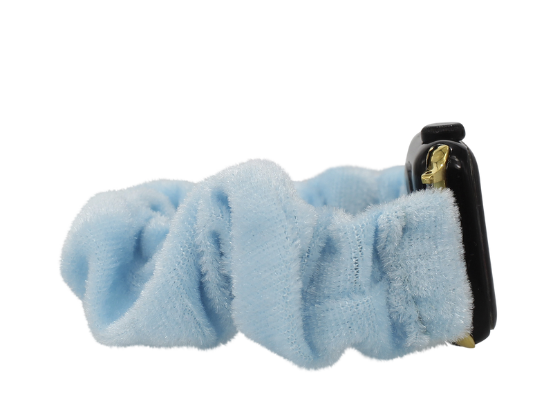 ERIMISH - SCRUNCHIE - BABY BLUE  - APPLE WATCH BAND - 14 CM