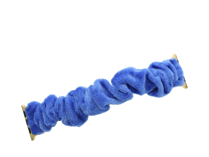 ERIMISH -  SCRUNCHIE - CORNFLOWER - APPLE WATCH BAND - 13CM