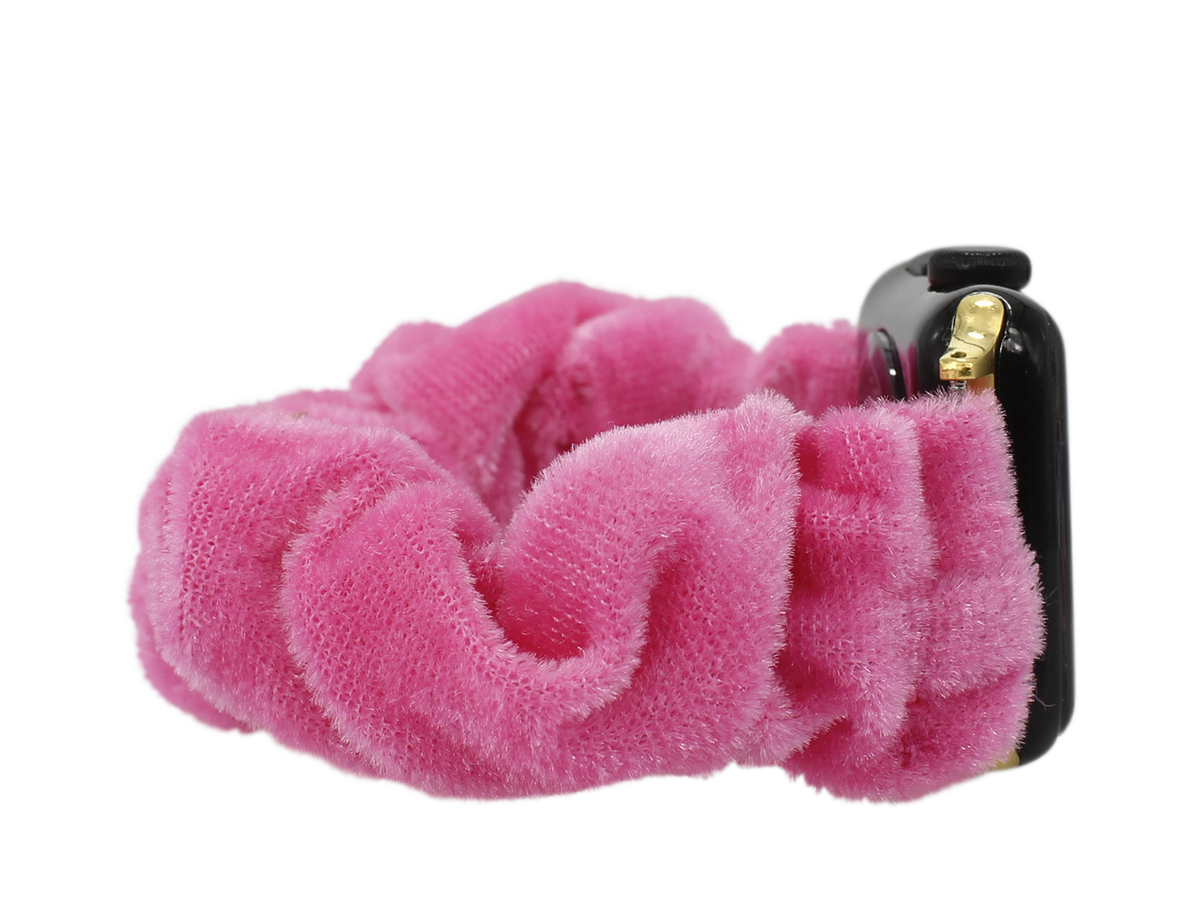 ERIMISH - BF SCRUNCHIE - HOT PINK - APPLE WATCH BAND - 13CM