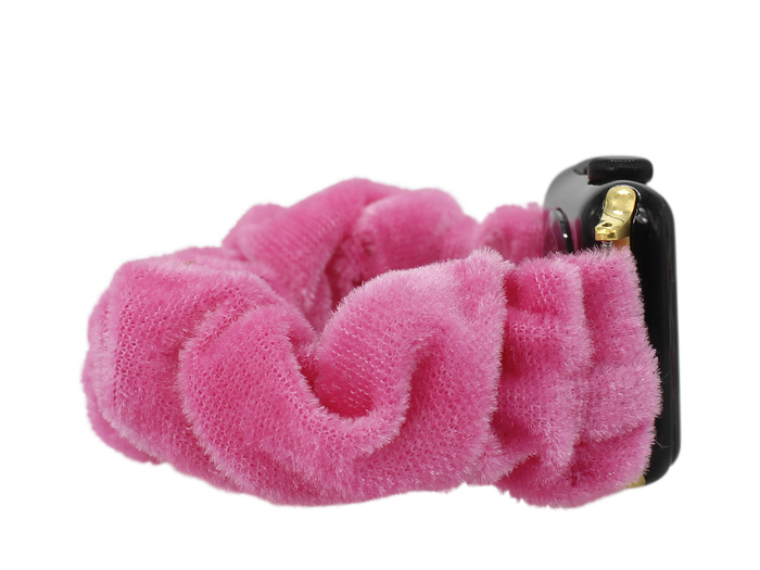 ERIMISH - BF SCRUNCHIE - HOT PINK - APPLE WATCH BAND - 13CM