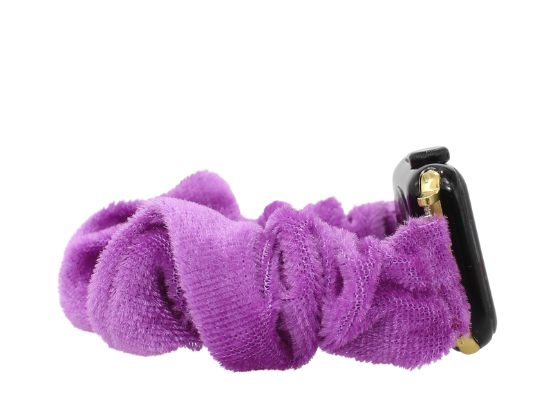 ERIMISH - BF SCRUNCHIE - PLUM - APPLE WATCH BAND - 13CM