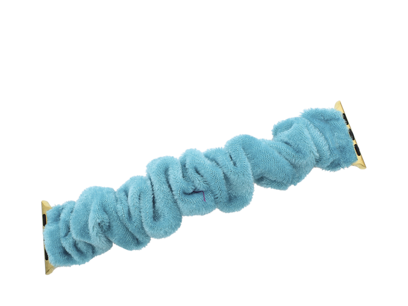 ERIMISH - SCRUNCHIE - TURQUOISE - APPLE WATCH BAND - 13CM