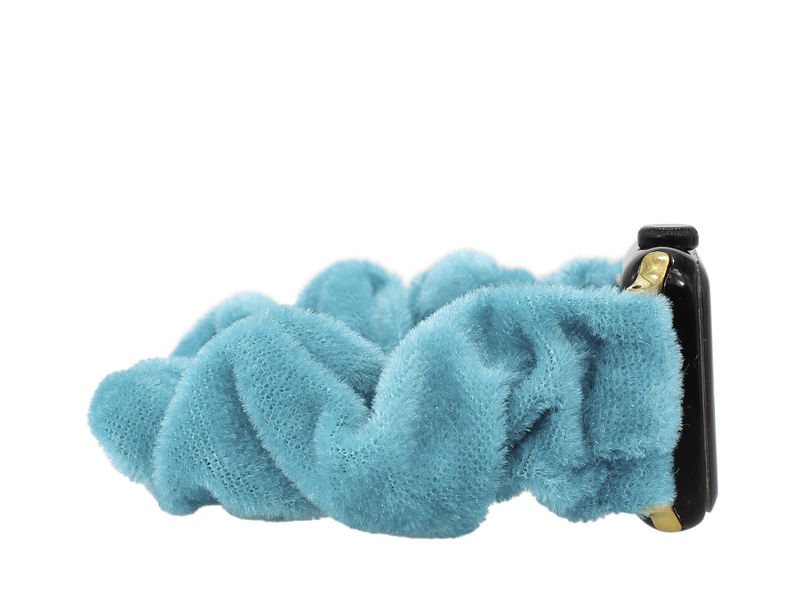 ERIMISH - SCRUNCHIE - TURQUOISE - APPLE WATCH BAND - 13CM